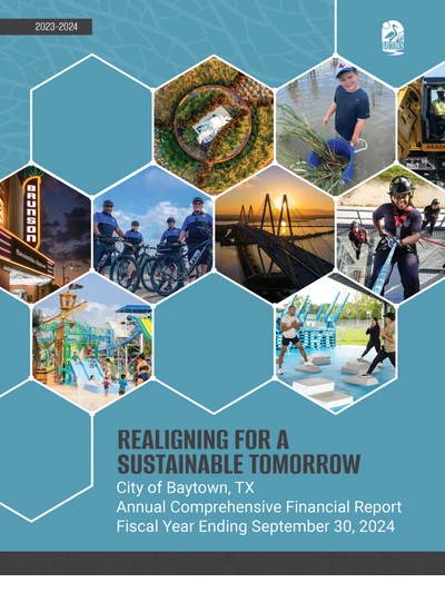 City of Baytown ACFR Cover