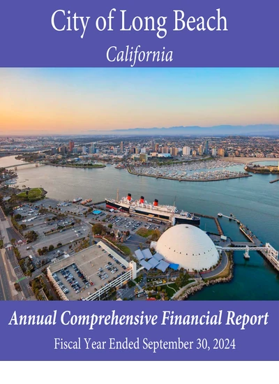 City of Long Beach ACFR Cover