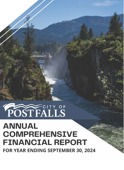City of Post Falls ACFR Cover
