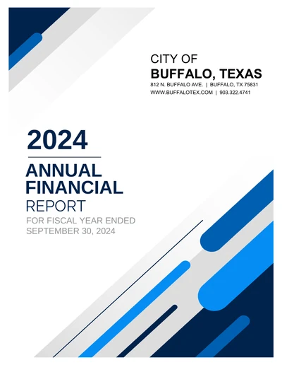 City of Buffalo ACFR Cover