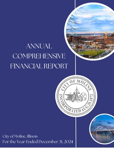 City of Moline ACFR Cover