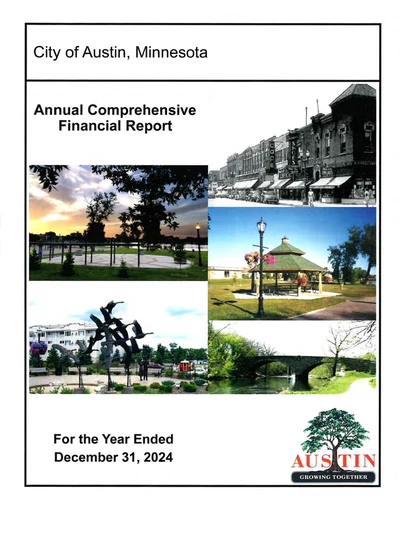City of Austin ACFR Cover