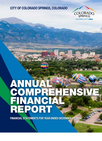 City of Colorado Springs ACFR Cover