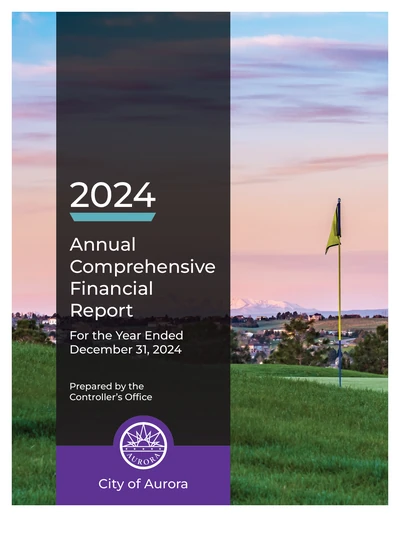 City of Aurora ACFR Cover