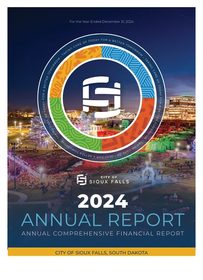 City of Sioux Falls ACFR Cover