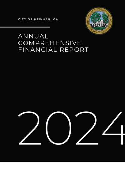 City of Newnan, Georgia ACFR Cover