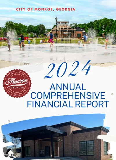 City of Monroe, Georgia ACFR Cover