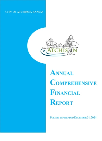 City of Atchison, Kansas ACFR Cover