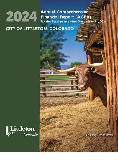 City of Littleton, Colorado ACFR Cover