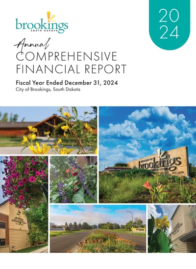 City of Brookings ACFR Cover
