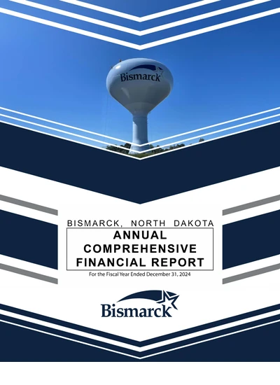 City of Bismarck ACFR Cover