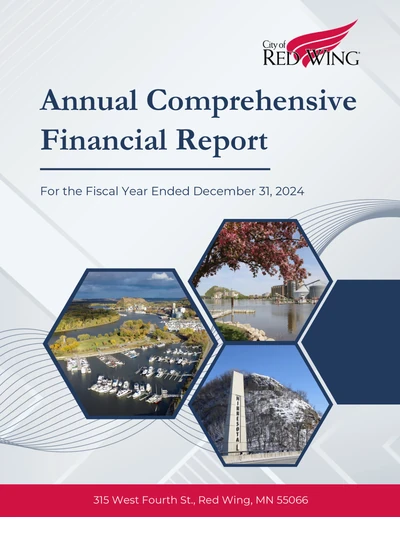 City of Red Wing ACFR Cover