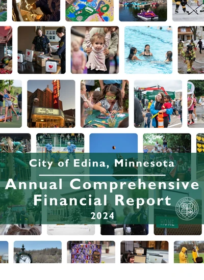 City of Edina ACFR Cover