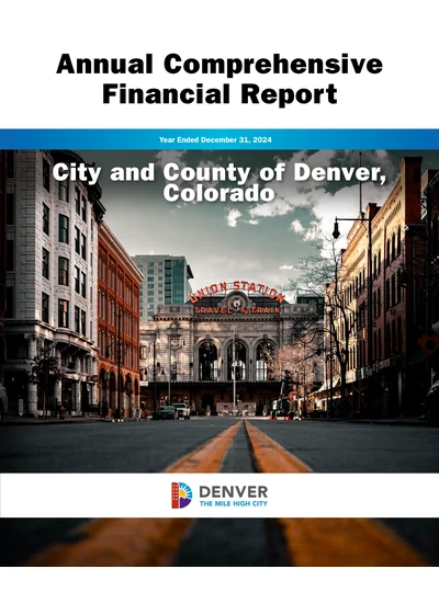 City and County of Denver ACFR Cover