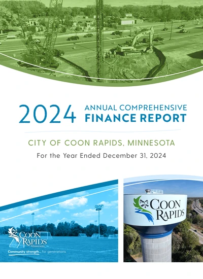 City of Coon Rapids ACFR Cover