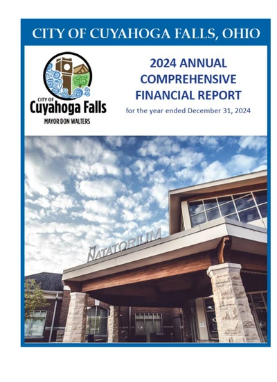 City of Cuyahoga Falls ACFR Cover