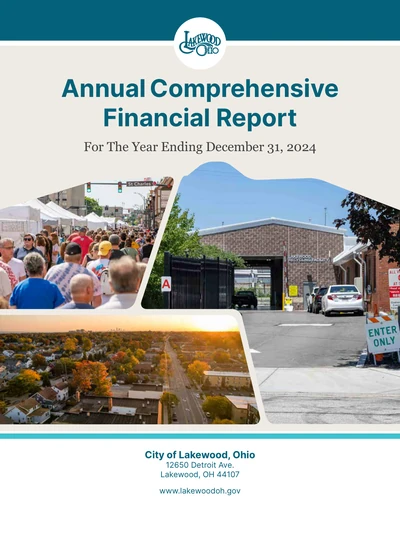 City of Lakewood ACFR Cover