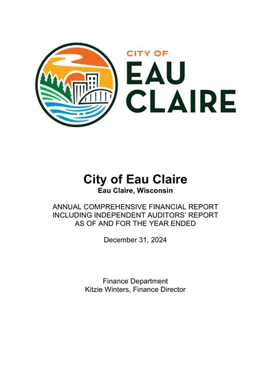 City of Eau Claire ACFR Cover