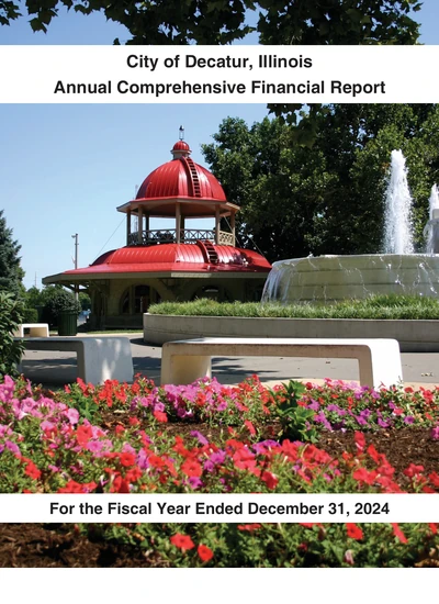 City of Decatur ACFR Cover