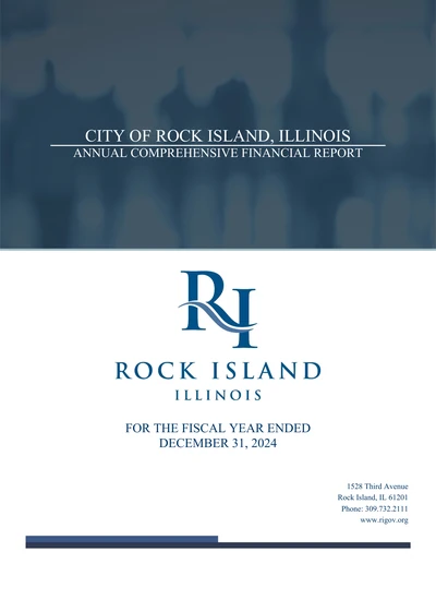 City of Rock Island ACFR Cover