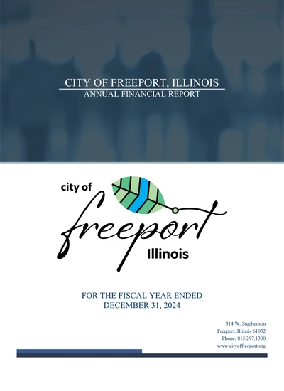 City of Freeport ACFR Cover