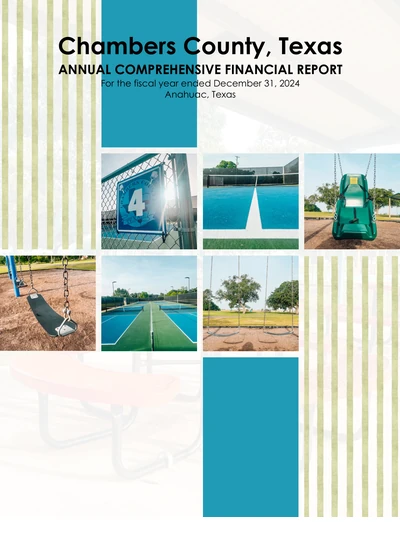 Chambers County, Texas ACFR Cover