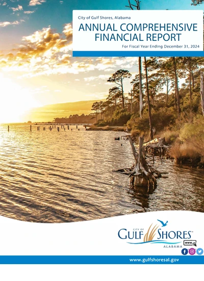 City of Gulf Shores, Alabama ACFR Cover