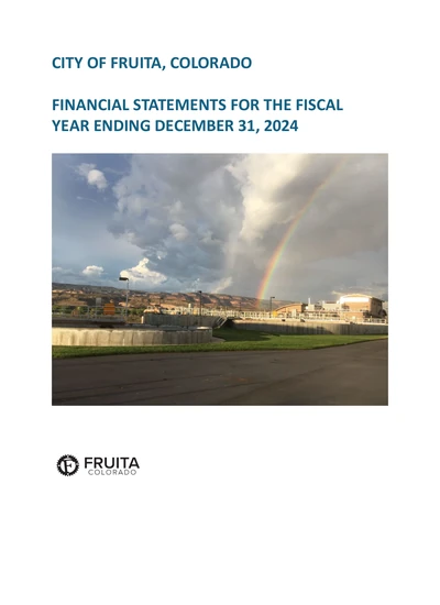 City of Fruita ACFR Cover