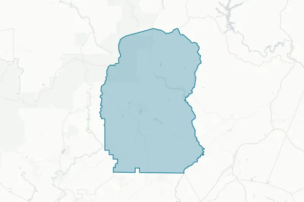 White County Board of Education — detail map