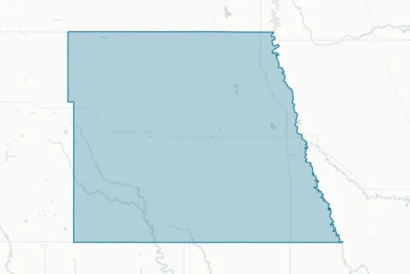 Grand Forks County — detail map