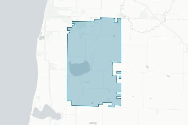 Bear Lake School District — detail map