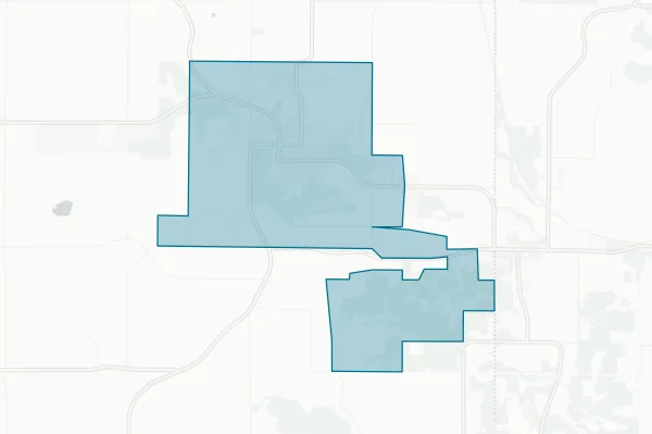 City of Glenwood City — detail map