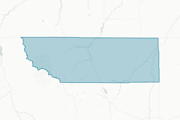 Sheridan County — detail map