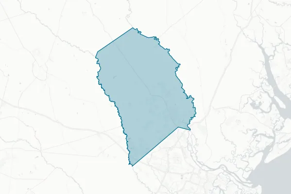 Effingham County Board of Education — detail map