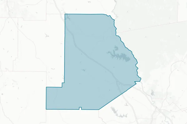 Monroe County — detail map