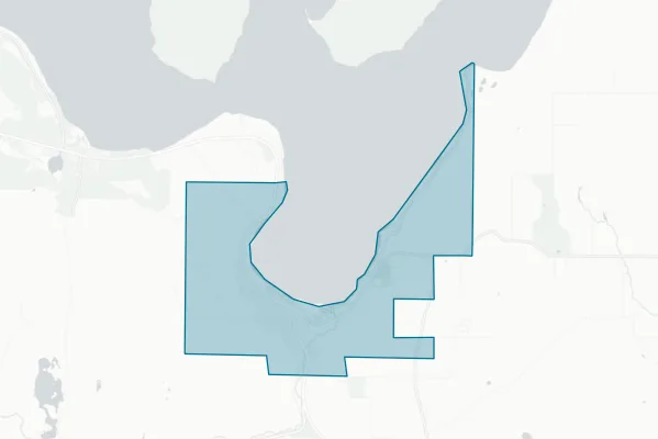 City of Munising — detail map