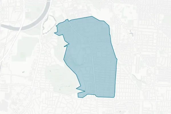 Oakwood City School District — detail map