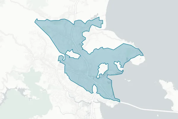 City of San Rafael — detail map
