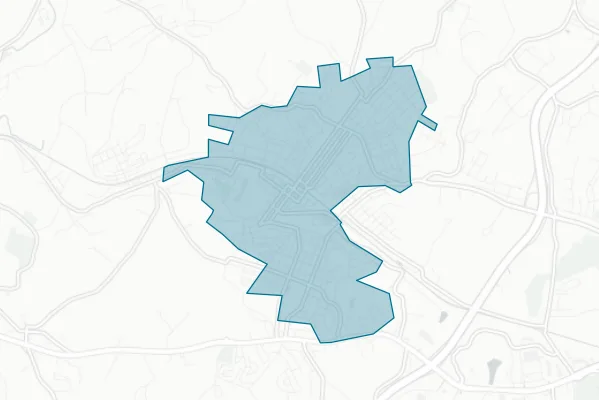 City of Jeannette — detail map