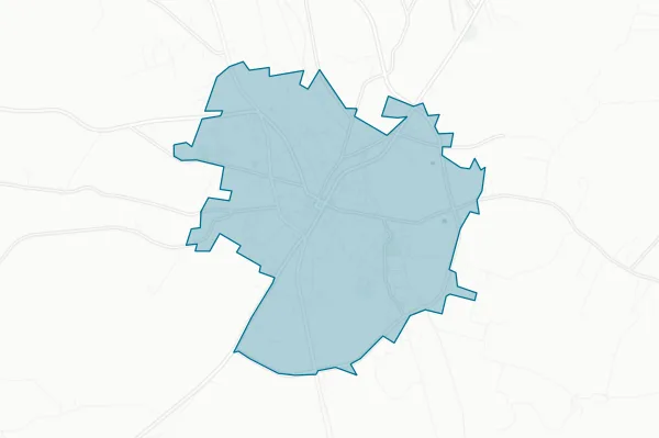 City of Center — detail map