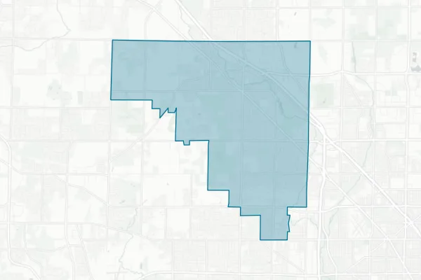 School District of Menomonee Falls — detail map