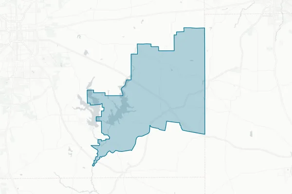 Arp Independent School District — detail map