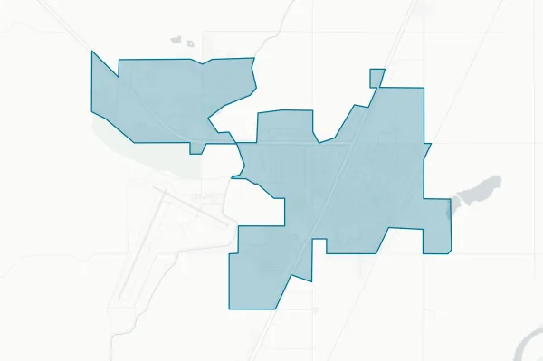 City of Sidney — detail map