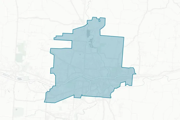 Newark City School District — detail map