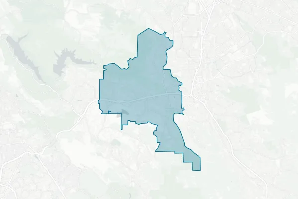 Lafayette School District — detail map