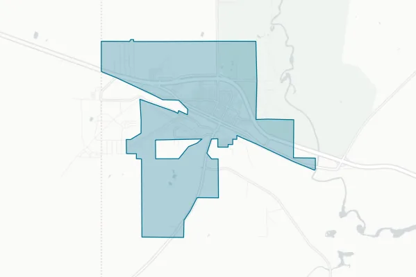City of Winslow — detail map