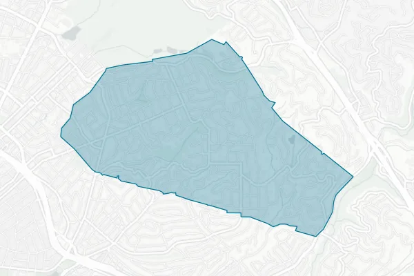 Piedmont Unified School District — detail map