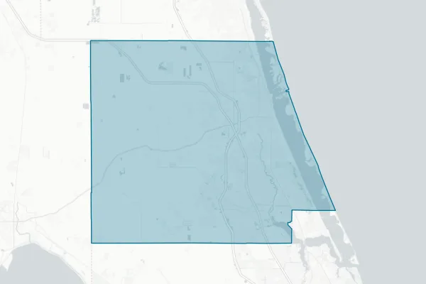 St. Lucie County School District — detail map