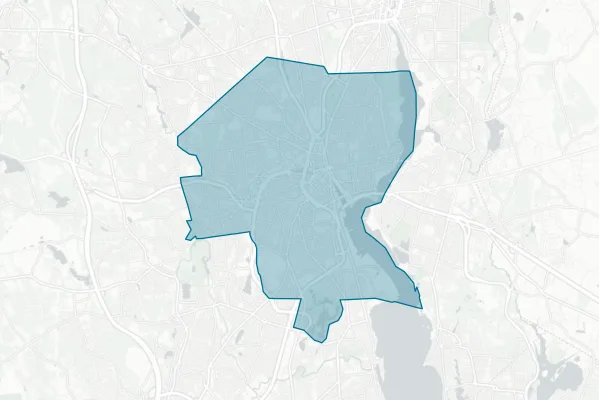 City of Providence — detail map
