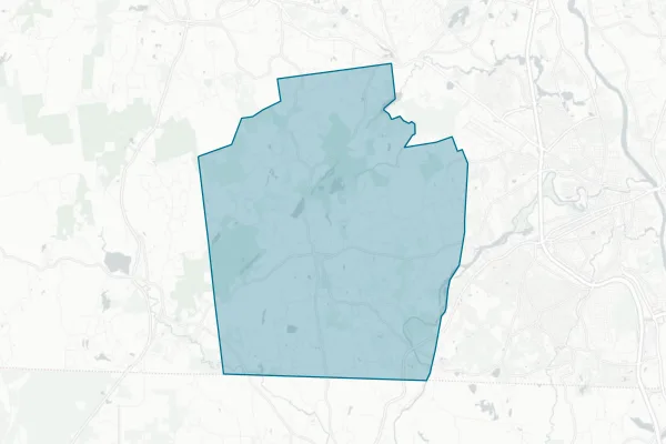 Hollis School District — detail map